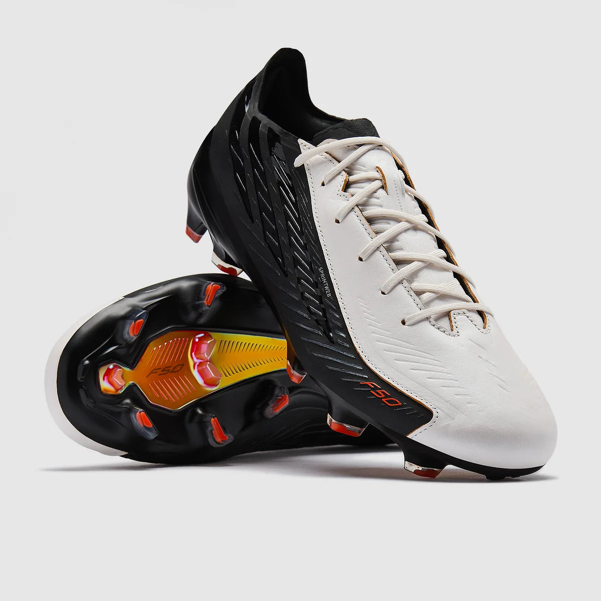 F50 Hyperfast FG Elite - Noir / Beige / Orange