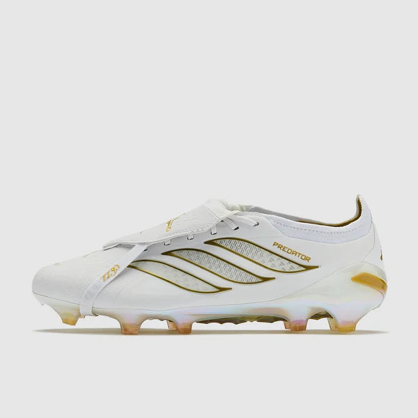 Predator 26 Tongue FG Elite X Zidane - Blanc / Doré