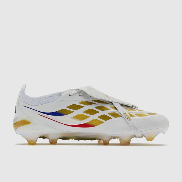 Predator 26 Tongue FG Elite X Zidane - Blanc / Doré