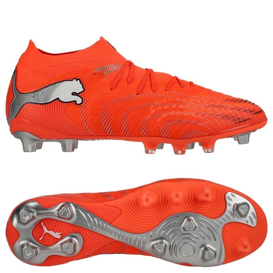 Future 8 Ultimate Elite FG/AG - Rouge éclatant / argent