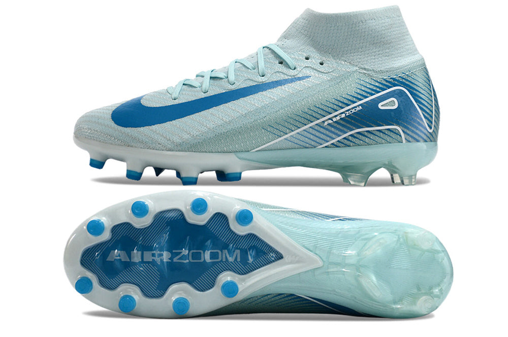 Mercurial Vapor 16 Air Zoom Elite AG - Bleu / Bleu turquoise