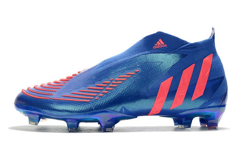 Predator Edge Geometric+ Elite FG - Bleu / Orange