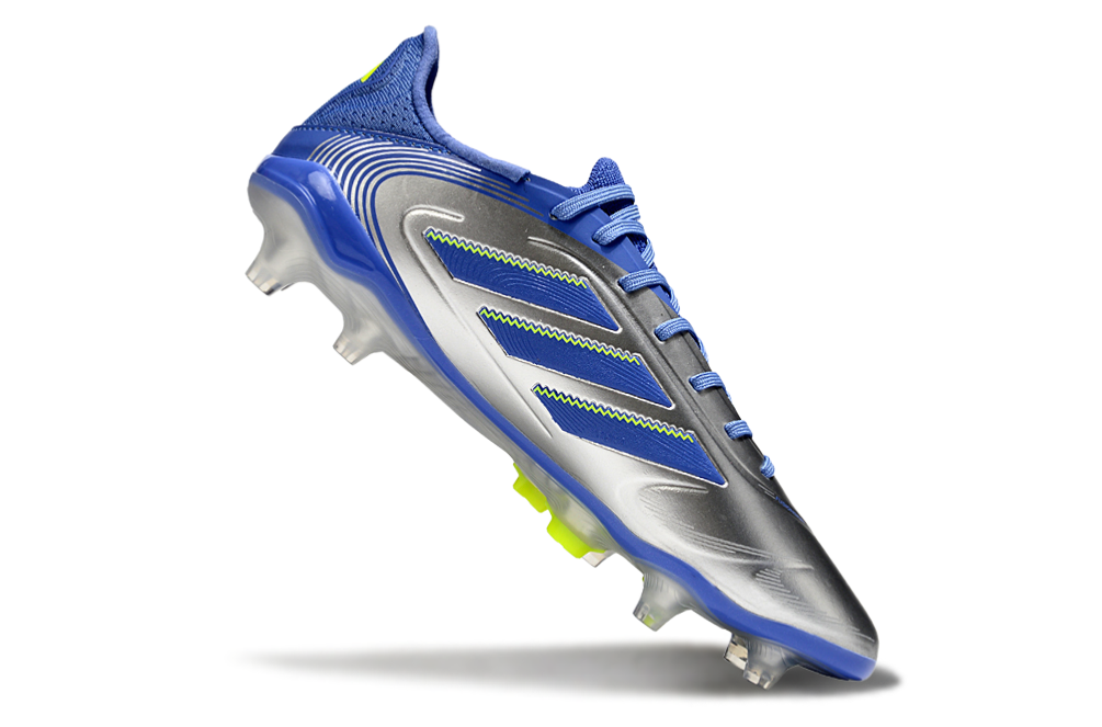 adidas Copa Pure III Elite FG - Gris/Jaune/Bleu
