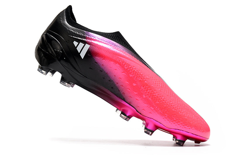 Adidas X Speedportal+ Laceless FG Elite - Noir / Rose