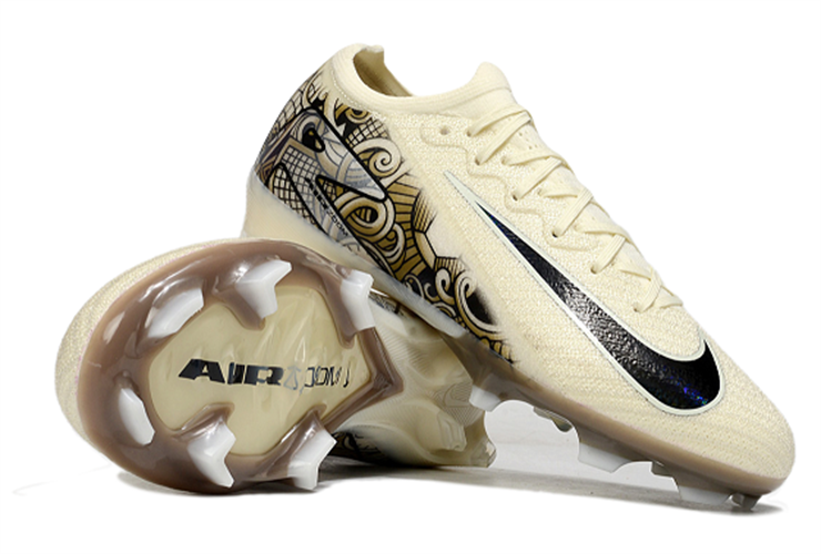 Mercurial Vapor 16 Air Zoom FG Elite - Beige / Noir / Or
