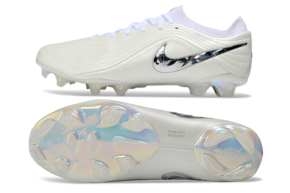 Tiempo Maestro FG Elite - Blanc/Argenté