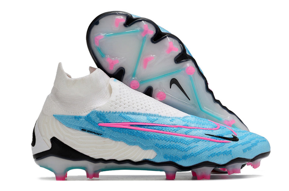 Phantom GX High Cut FG Elite - Bleu / Blanc / Rose