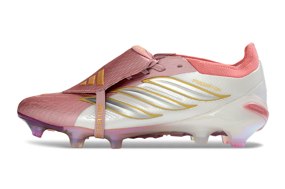 Predator 26 Tongue FG Elite - Beige / Rose / Doré