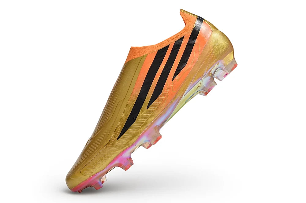 F50 Hyperfast Laceless FG Elite - Orange / Gold