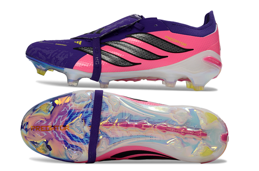 Predator 26 Tongue FG Elite - Rose / Violet / Doré