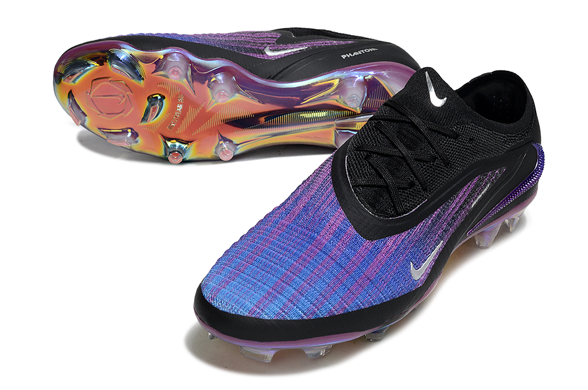 Phantom 6 Elite Low Cut FG - Violet / Chrome / Multicolore