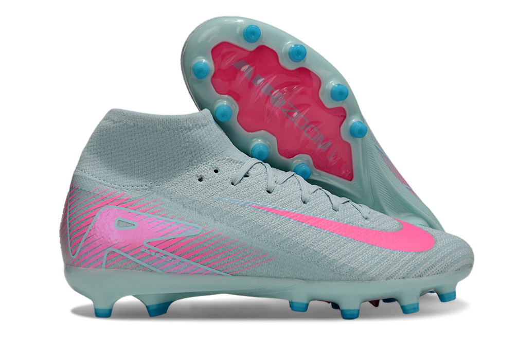 Mercurial Vapor 16 Air Zoom AG Elite - Bleu Océan / Rose vif