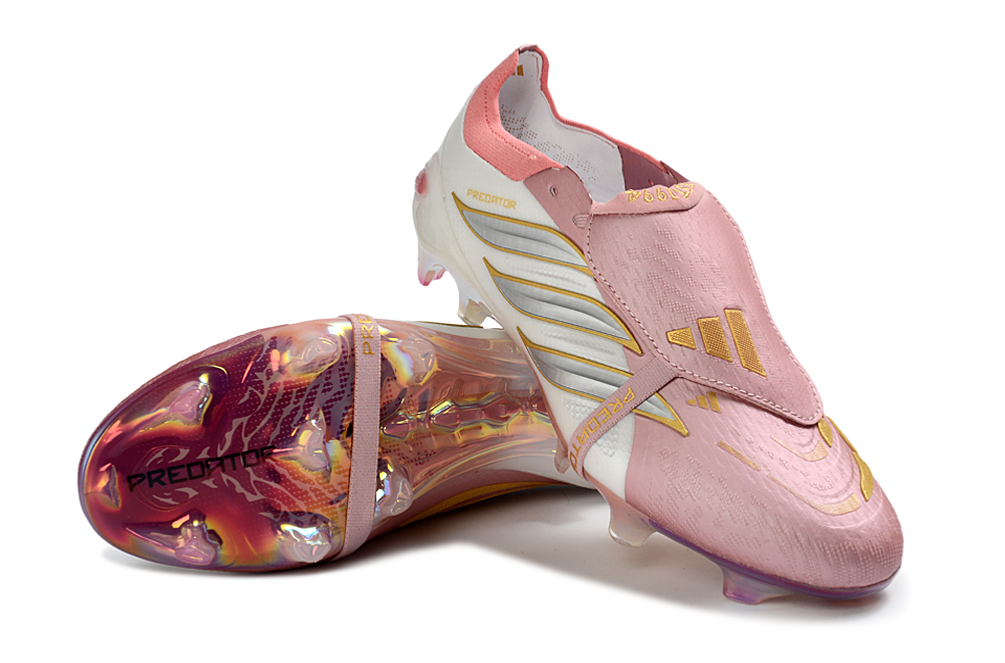 Predator 26 Tongue FG Elite - Beige / Rose / Doré