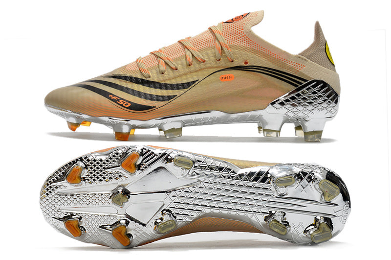 Adidas X Speedflow+ FG Elite - Bronze / Argenté