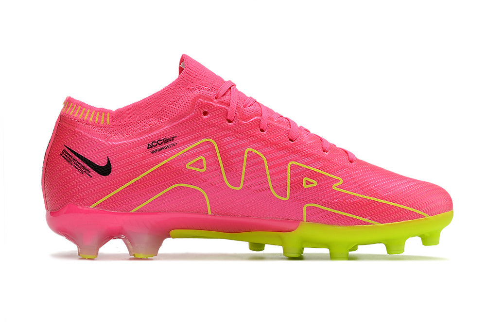 Mercurial Vapor 16 Air Zoom Elite AG - Rose / Jaune fluo