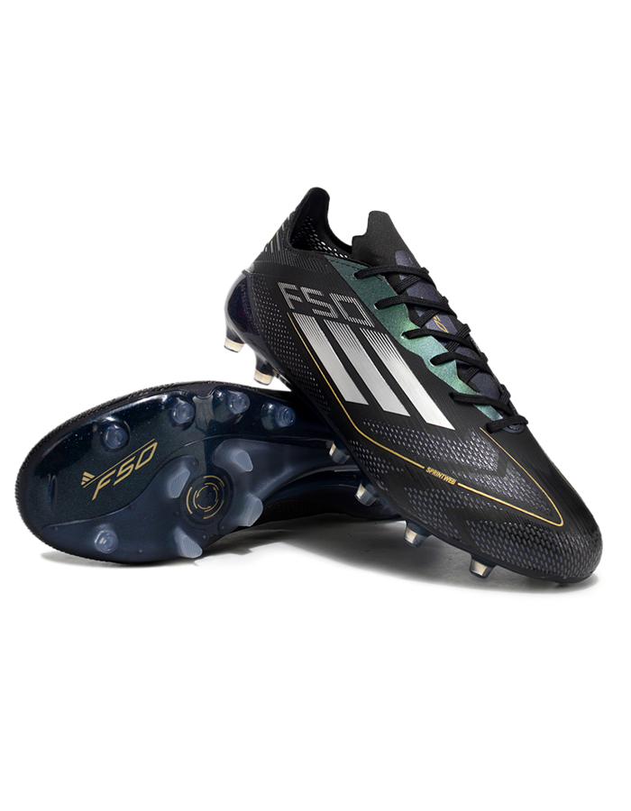 F50 Elite AG - Noir / Argent / Or métallique