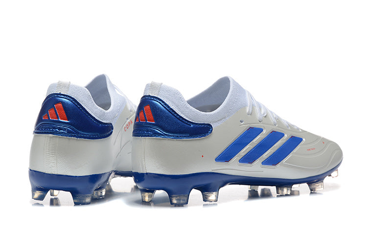 adidas Copa Pure II+ Elite FG - Blanc/Bleu
