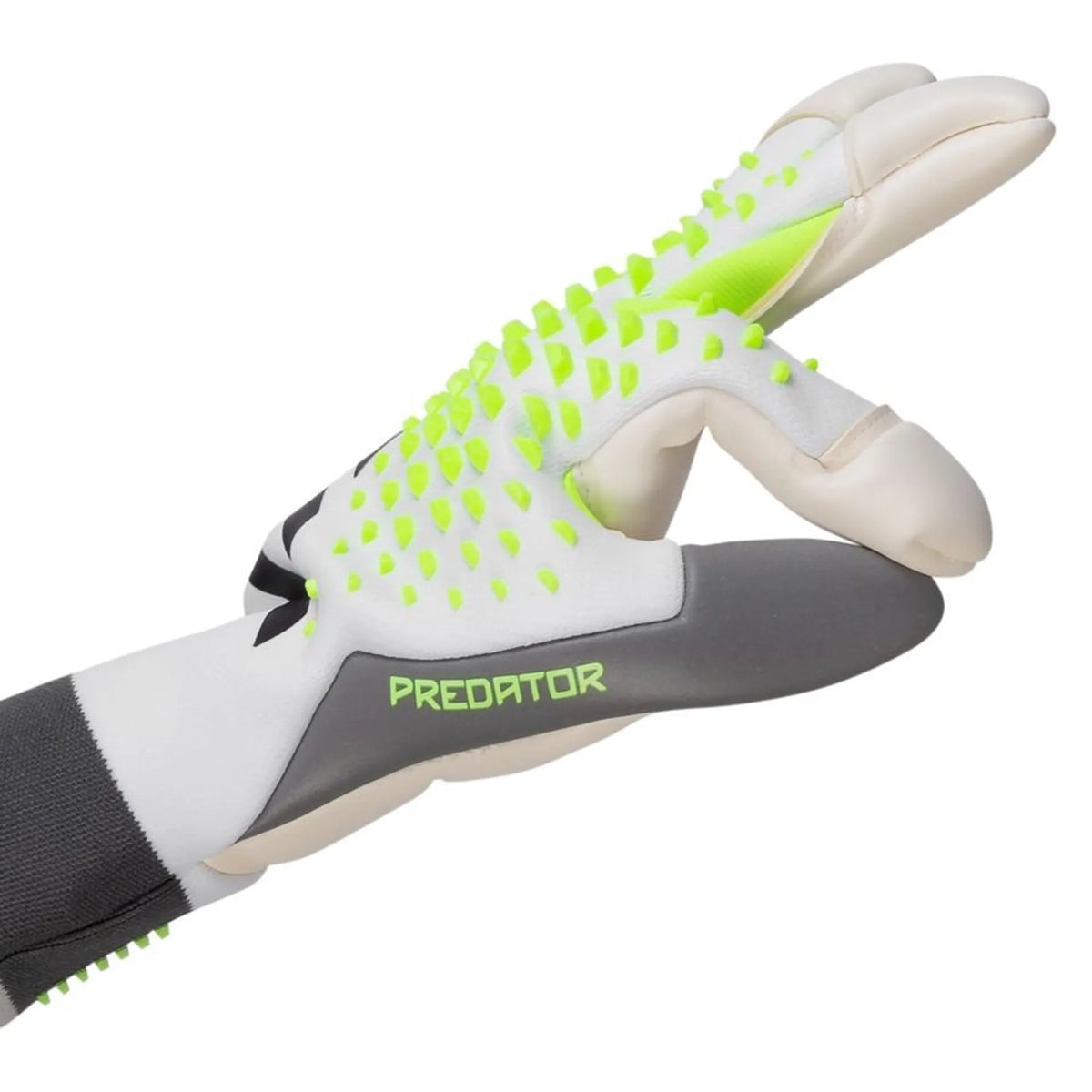 Gants de Gardien Predator Pro Hybrid PC Crazyrush - Blanc/Vert/Noir