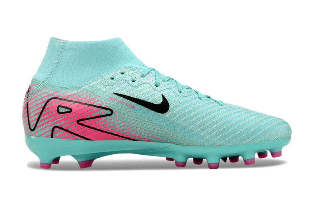 Mercurial Vapor 16 Air Zoom AG Elite - Bleu turquoise / Rose fluo
