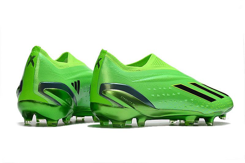 Adidas X Speedportal Laceless FG Elite - Noir / Vert