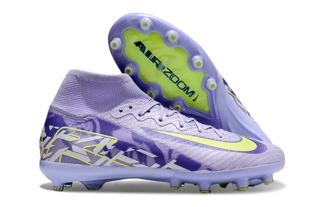 Mercurial Vapor 16 Air Zoom Elite AG - Violet / Jaune fluo