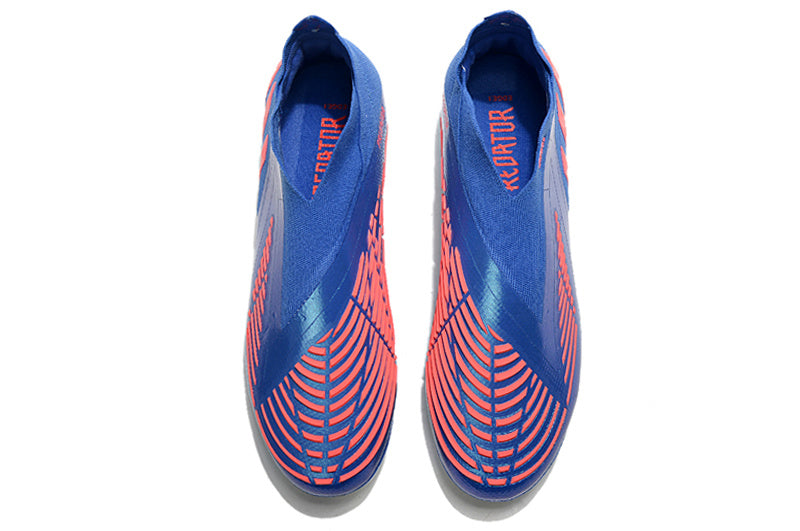 Predator Edge Geometric+ Elite FG - Bleu / Orange