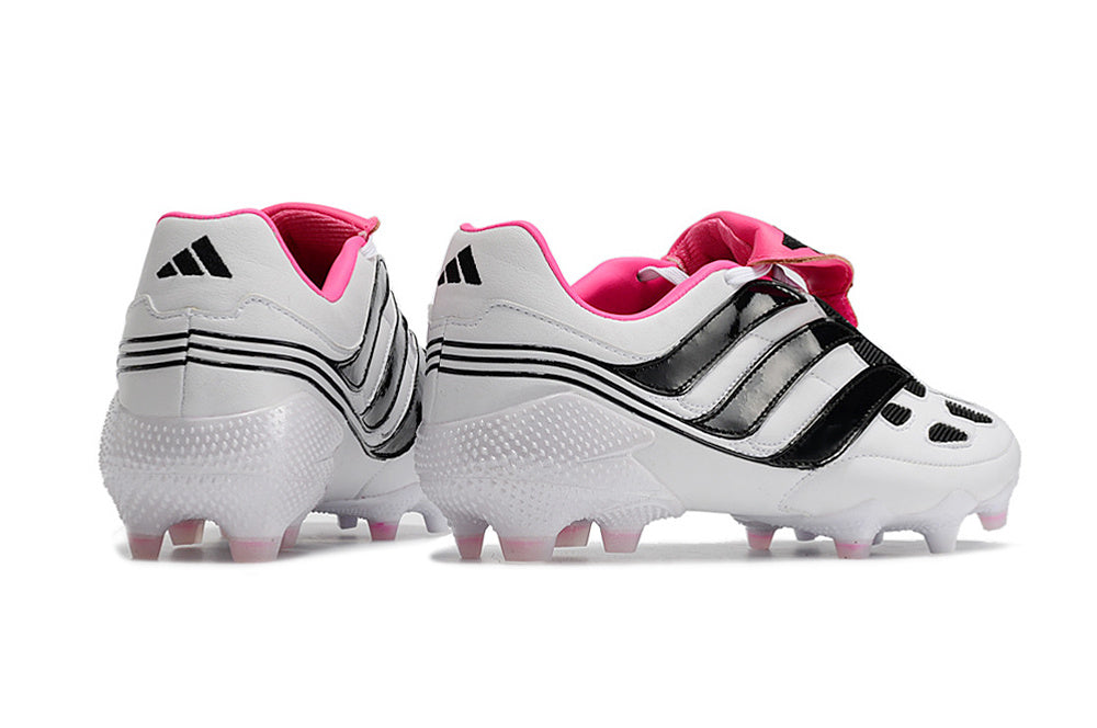 Predator Precision FG - Blanc / Rose / Noir