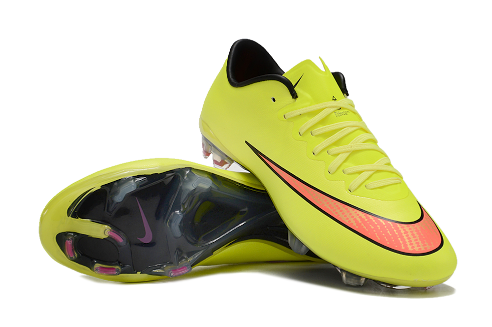 Mercurial Vapor X Elite FG - Jaune fluo / Orange