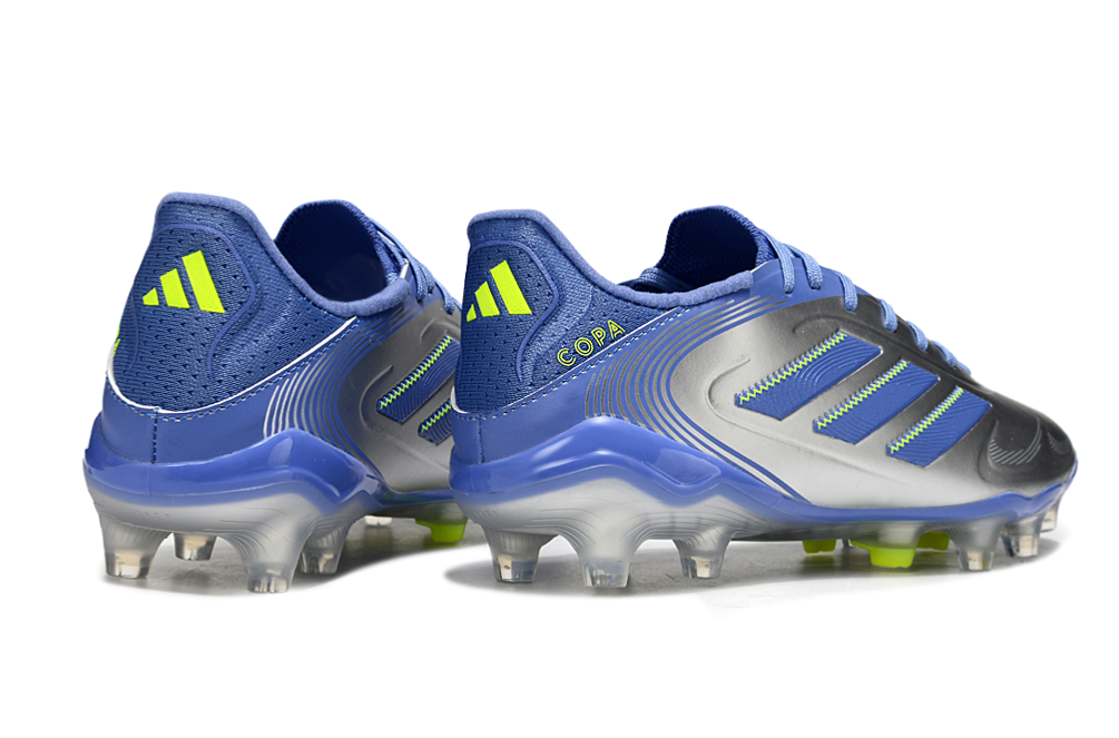 adidas Copa Pure III Elite FG - Gris/Jaune/Bleu