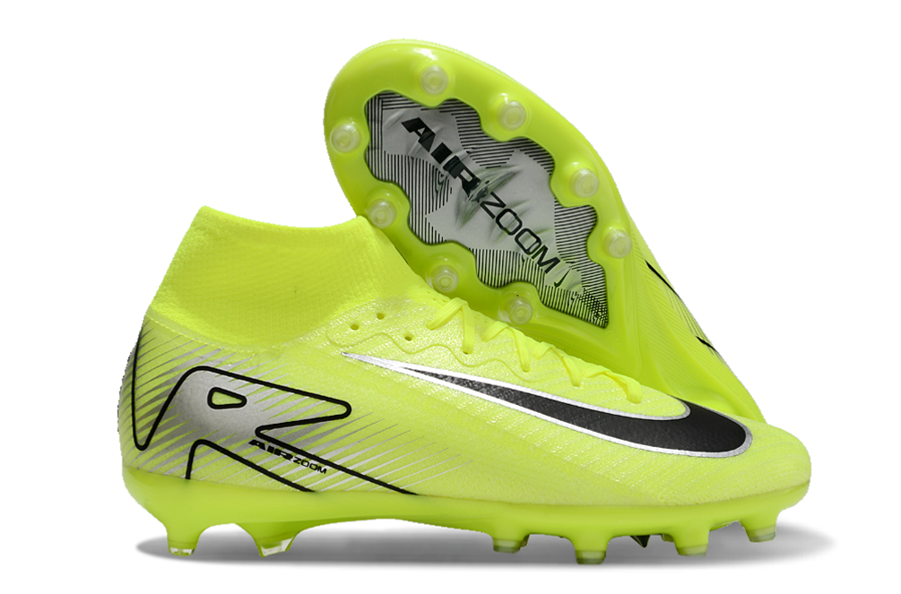 Mercurial Vapor 16 Air Zoom Elite AG - Jaune fluo / Noir / Argenté