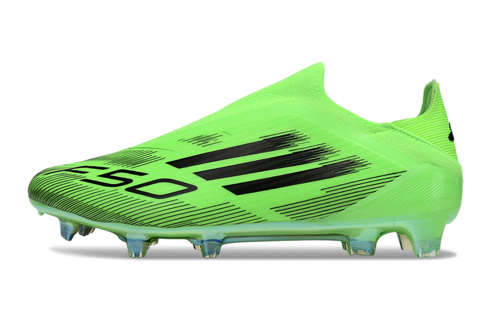 F50 Elite FG Laceless - Vert fluo / Noir