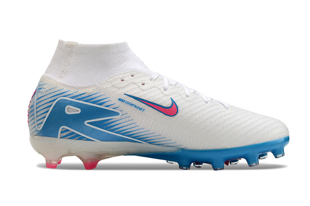 Mercurial Vapor 16 Air Zoom Elite AG - Bleu / Blanc / Rose