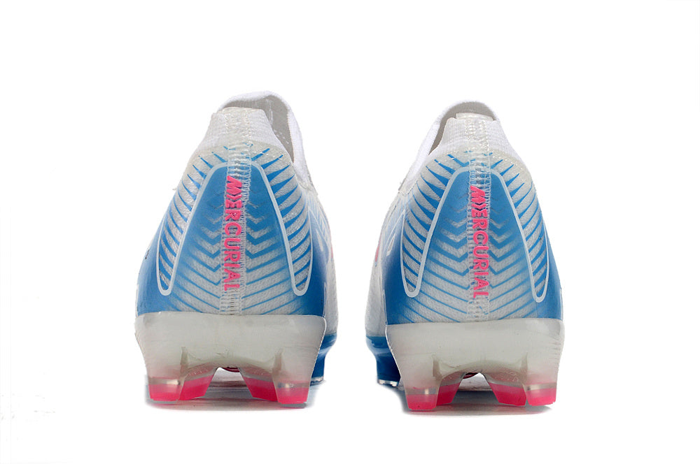 Mercurial Vapor 16 Air Zoom Elite AG - Bleu / Blanc / Rose