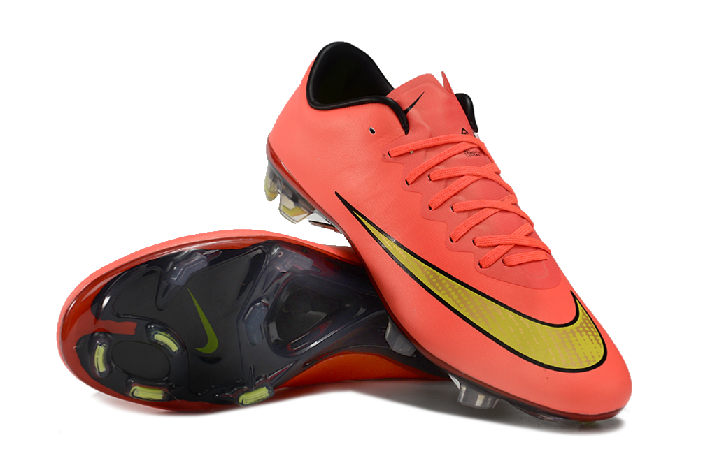 Mercurial Vapor X Elite FG - Rouge / Jaune fluo