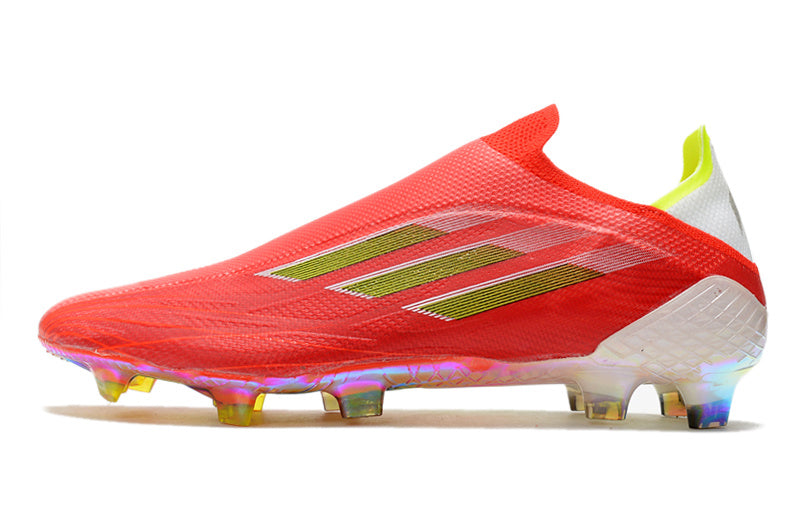 Adidas X Speedflow+ FG Elite - Rouge / Blanc / Jaune fluo