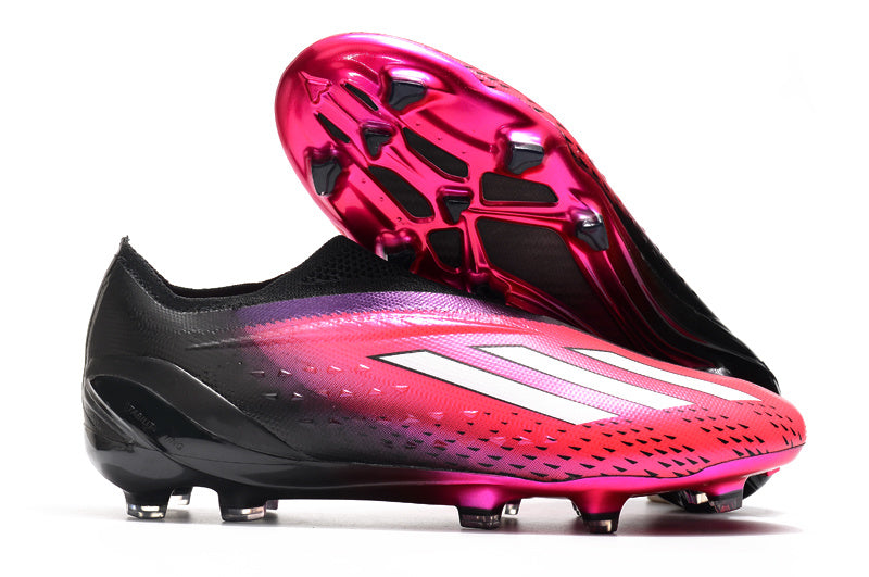 Adidas X Speedportal+ Laceless FG Elite - Noir / Rose