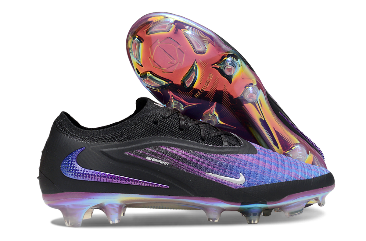 Phantom 6 Elite Low Cut FG - Violet / Chrome / Multicolore
