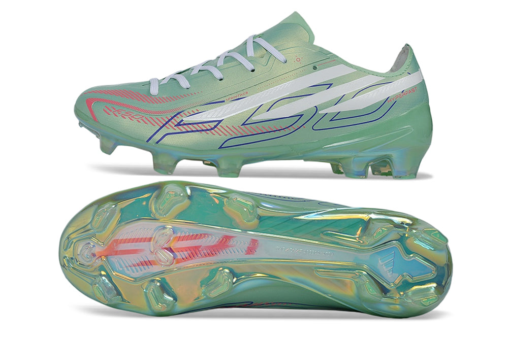 F50 Hyperfast FG Elite - Jade / Blanc / Multicolore
