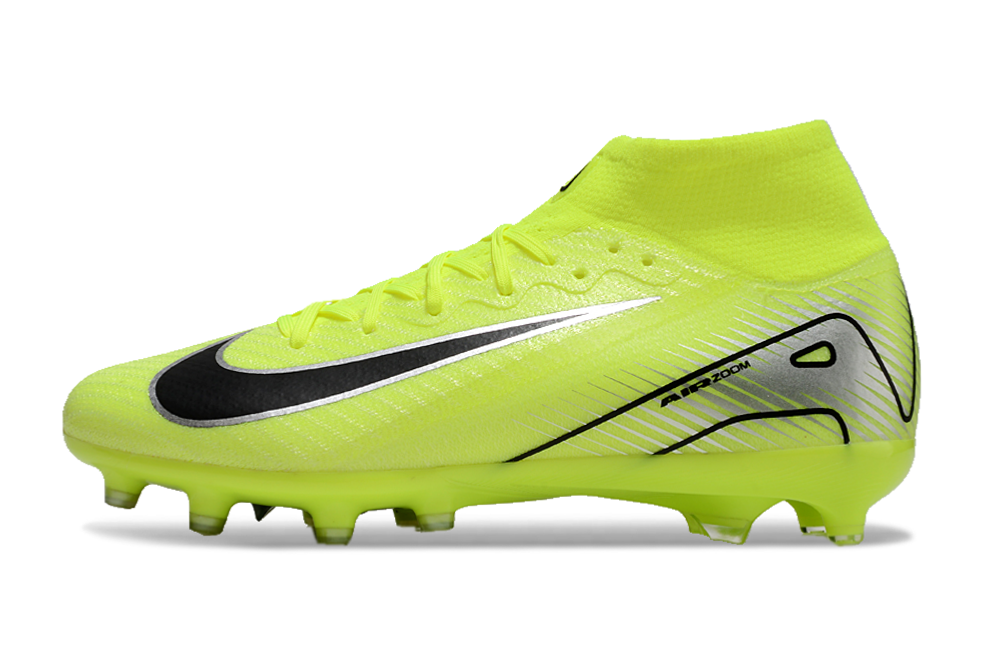Mercurial Vapor 16 Air Zoom Elite AG - Jaune fluo / Noir / Argenté