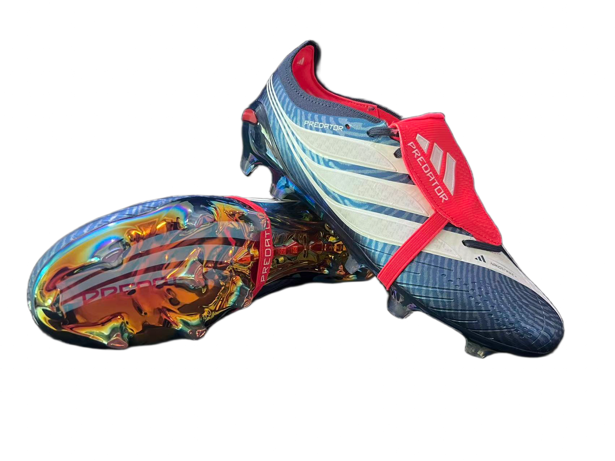 Predator 27 Tongue FG Elite - Bleu / Rouge / Blanc