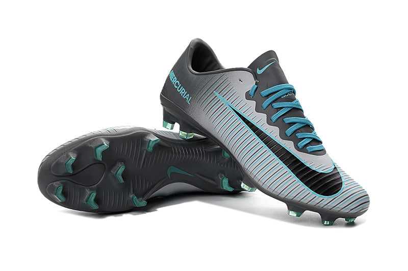Mercurial Vapor 11 Elite FG - Gris / Bleu