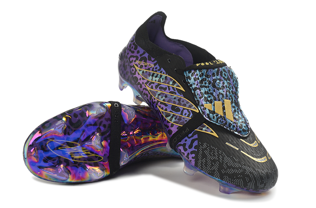 Predator 26 Tongue FG Elite - Violet / Doré / Noir