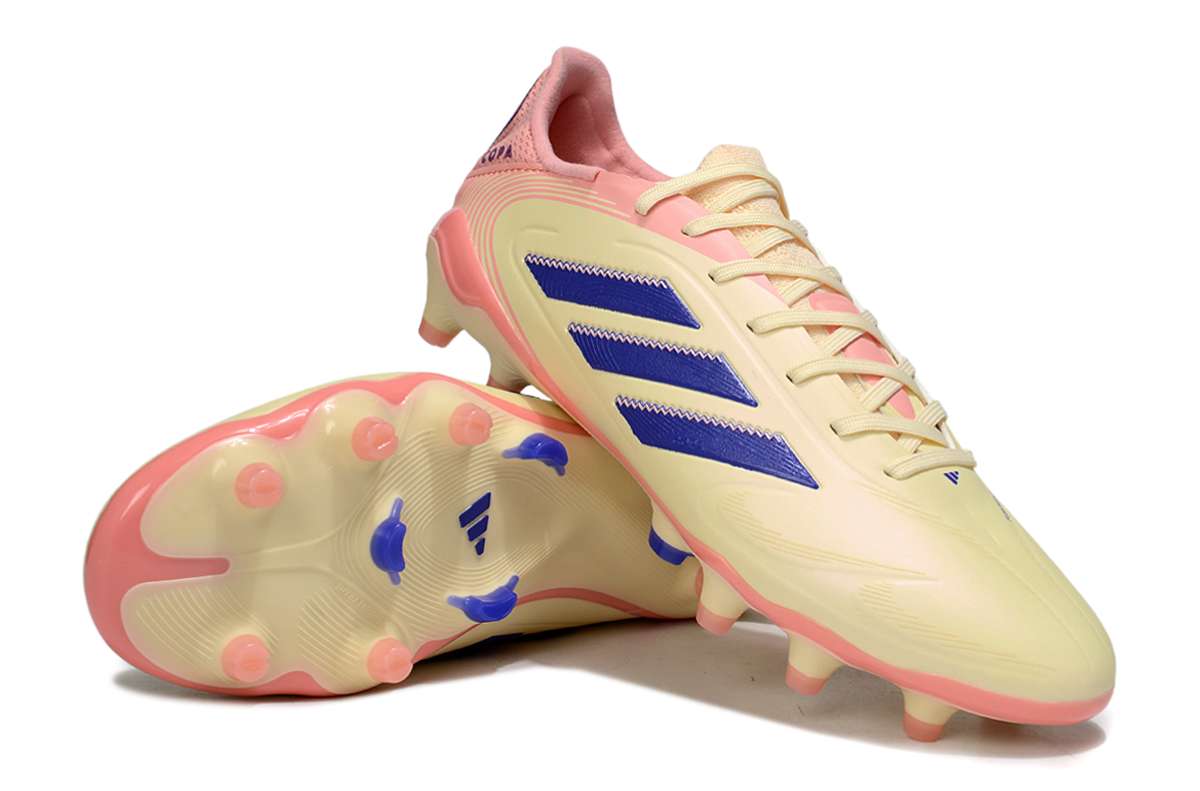 adidas Copa Pure IV Elite FG - Abricot / Bleu