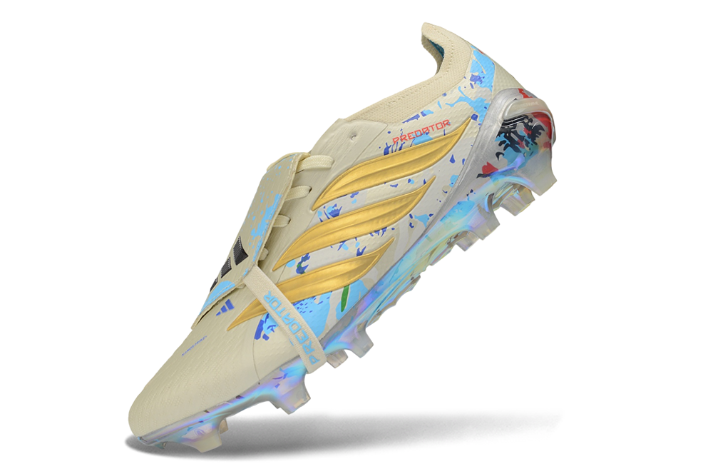 Predator 26 Tongue FG Elite - Beige / Multicolore