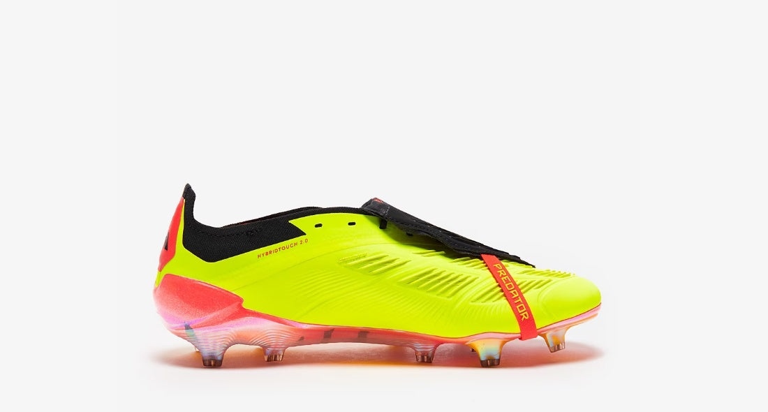 Predator 24 Tongue Accuracy+ FG Elite - Jaune fluo / Rouge