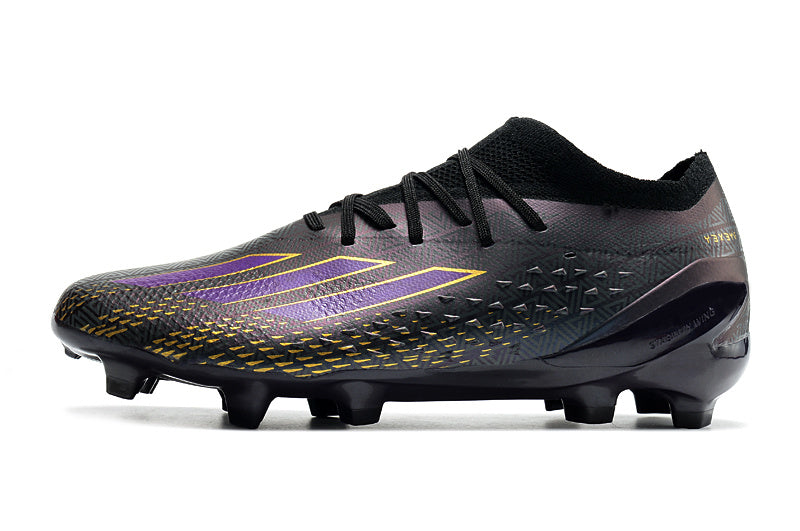 Adidas X Speedportal+ FG Elite - Noir / Violet / Jaune