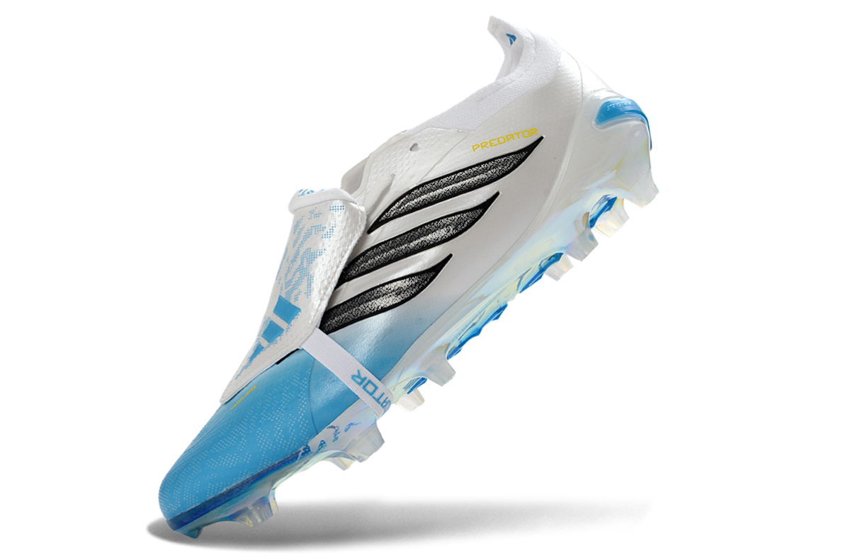 Predator 26 Tongue FG Elite - Bleu / Blanc / Doré