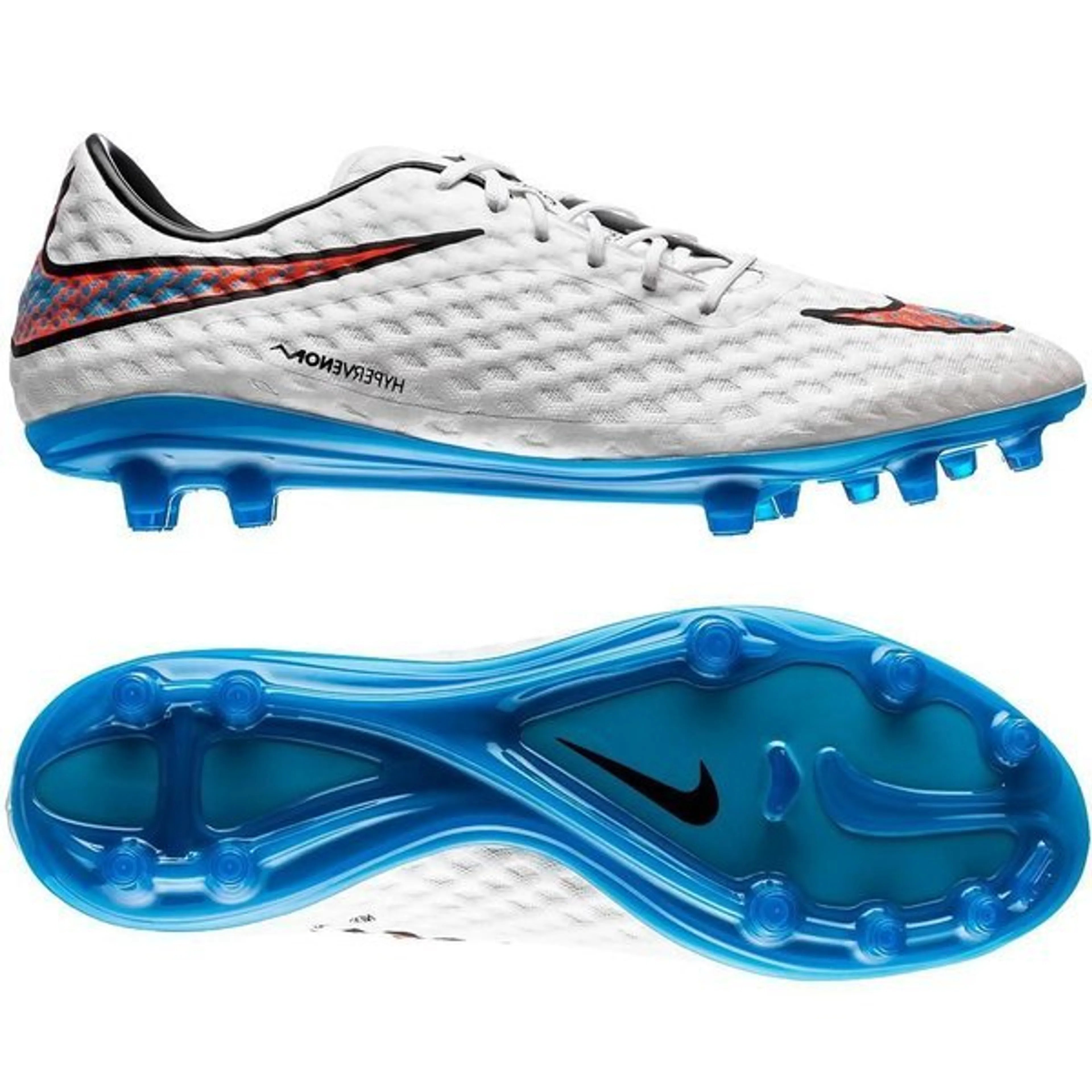 Hypervenom Phantom FG Elite - Hvid / Bleu / Orange