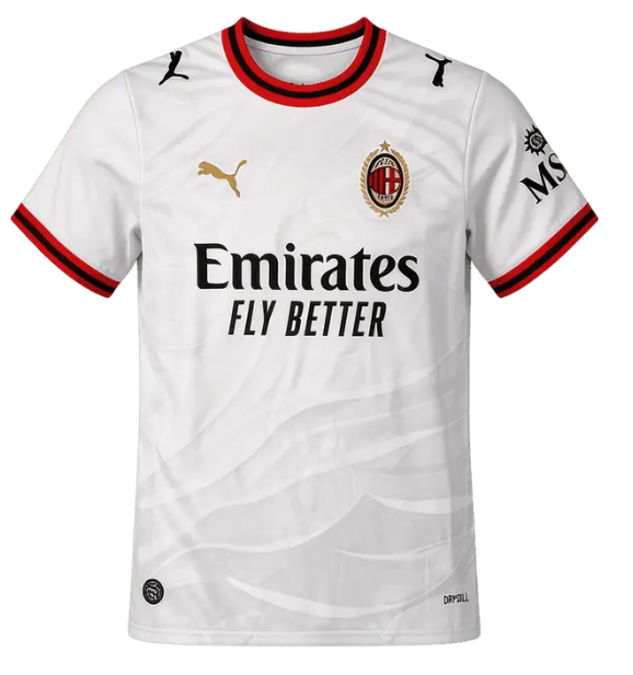 Maillot Ac Milan 2026/2027 Extérieur