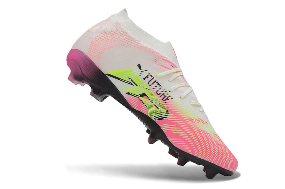 Future 8 Ultimate Elite FG/AG - Blanc / Rose / Violet